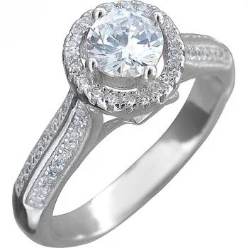 

Esthete ring with cubic zirconia