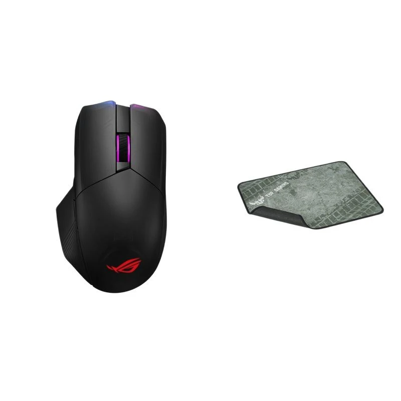 Gaming Mouse Asus Rog Chakram Optical Wireless Dpi 2 4 Ghz Bluetooth Usb Qi Rgb Backlight Additional Joystick Ergonomic Gaming Mouse For Laptop Pc Computer Mouse Mice Aliexpress