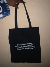 Harajuku camiseta damas bolsos mochilas compra de lona bolsas mujeres Eco reutilizable hombro bolsas de compras