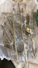 Knobs Handles Cabinet Door Pull-Diameter T-Bar Gold Kitchen Stainless-Steel KAK 10mm