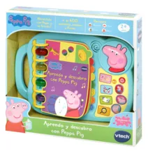 VTECH- Aprendo y Descubro con Peppa Pig Libro Infantil Que Enseña El Abecedario