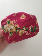 Cartera pequeña de moda para mujer, monedero pequeño Retro con flores, bolso de mano, monedero # L35