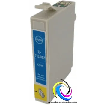 

Epson T0712 Cyan DX4050, DX4400, DX4450, DX5000, DX5050, DX6000, DX6050, DX7000F, DX7400, DX7450, DX8000, DX8400, DX8450