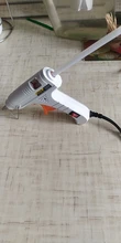 Pistola de Pegamento Caliente de termofusible de alta temperatura, herramienta de reparación de 20W, Mini pistola de calor, uso de barras de pegamento de 7mm, herramientas eléctricas de temperatura de calor DIY