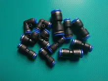 Pneumatic-Fittings Connector Plumbing Hose-Reducing-8-6mm Plastic Straight OD 4-16mm