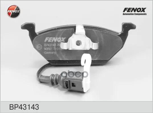 Bp43143_колодки Дисковые Передние! Audi A3 1.6-1.9td 96-03, Skoda Octavia 1.4/1.6 96-00 Fenox Bp43143 FENOX арт. BP43143