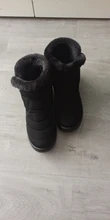 Rimocy-Botas de nieve impermeables de felpa gruesa para mujer, botines de plataforma antideslizantes de talla grande 43, zapatos acolchados de algodón para invierno