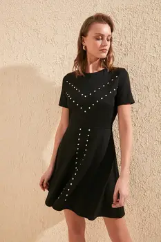 

Trendyol Trok Detailed Knit Dress TWOSS20EL0454