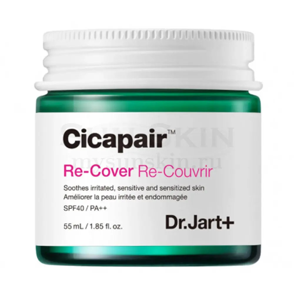 Dr.Jart+ Cicapair Derma Re-Cover SPF40 Крем-корректор для проблемной кожи лица 55 мл | Красота и