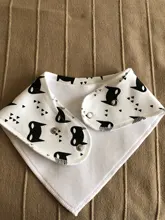 Dribble Bibs Scarf Cloth Baberos-Bandana Babador Slabber Newborn Triangle Cotton Child