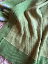 Estilo Preppy de punto con flores Cardigans suéter mujeres cuello en V suelto elegaht Thicked Pull Femme imprimir abrigo corto Casual