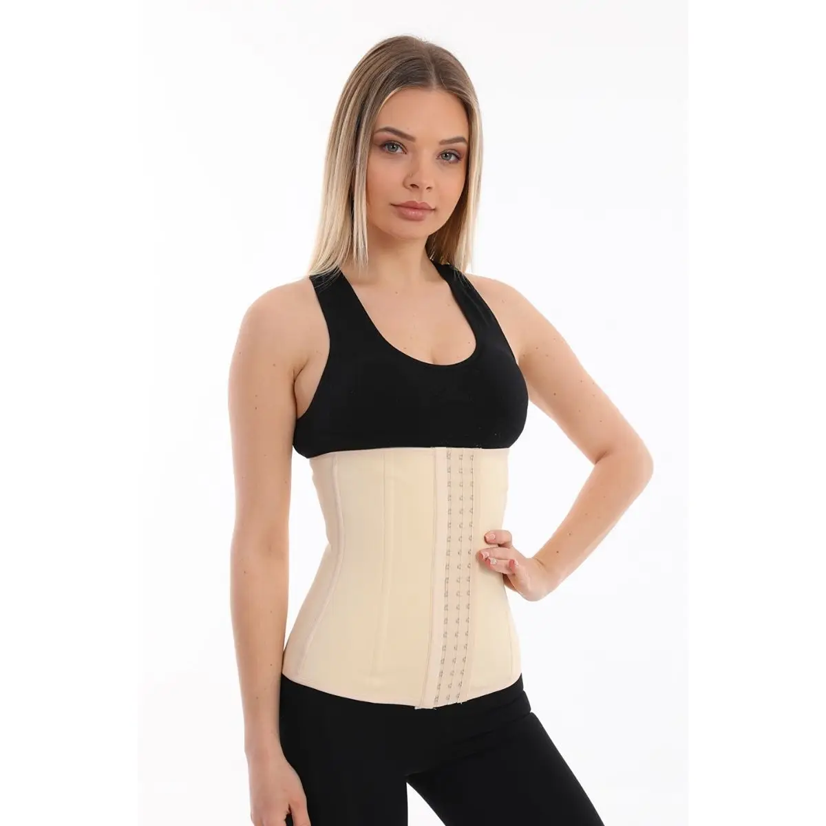 Waist Support Slimming Firming Latex Postpartum Latex Corset Waist and Belly Corset Shoulder Stand Up Slimming Corset