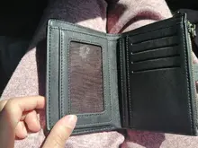 Wallet Short Clutch Small Fashion Lady Pu Solid Hasp Women Matte