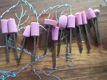 Taladro de cerámica para uñas, cabezales eléctricos de repuesto para manicura, pulido para manicura y pedicura, 12 Uds.