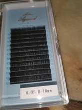 AGUUD-extensiones de pestañas individuales de Cachemira, bandejas de extensión de 0,03-0,20mm, volumen C CC D DD, 3D sedoso, ruso, maquillaje Cilios