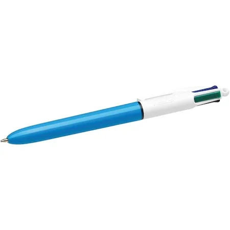 BIC 4 Colours Medium Ballpoint Pen different color one item school office free shipping | Канцтовары для офиса и дома