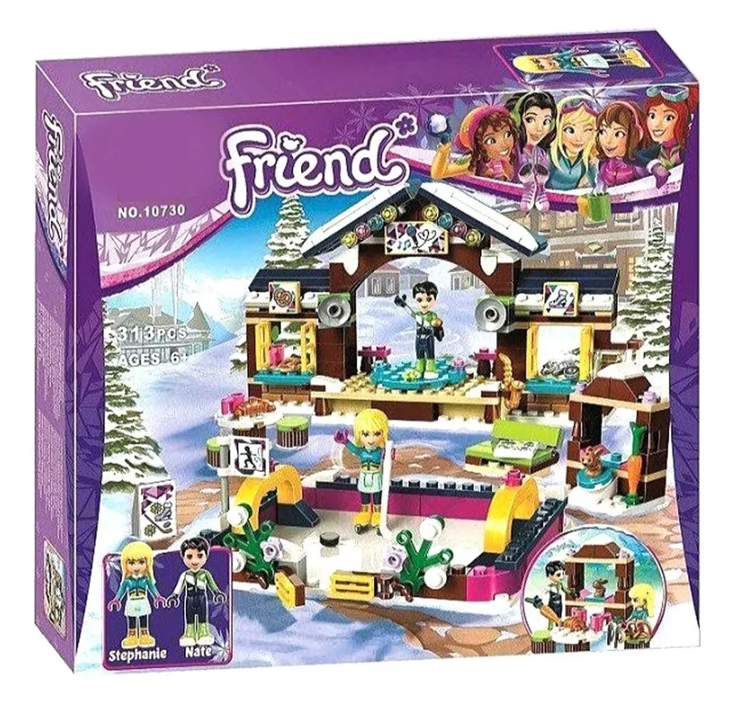 Designer girlfriends ski resort: ice rink 10730 313 parts |