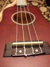 Aiersi-Ukelele Soprano de 21 pulgadas para principiantes, guitarra para chico, cuatro cuerdas de madera, negro, marrón, rosa, Amarillo, Azul, para niños