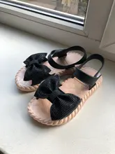 Zapatos de verano para niños, sandalias de princesa para niñas pequeñas, zapatos transpirables suaves con lazo