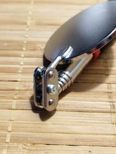 Lente de detección telescópica para coche, espejo redondo de inspección, herramienta de reparación 360, 50mm, 1 ud.