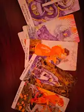 Tarjeta de Tarot de bruja para el día a día, juego de mesa inglés, guía, adivinación, destino, baraja de cartas para entretenimiento de fiesta