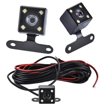 

HD Car Rear View Camera Reverse Night Vision 170 Degree Wide Angle Recording Parking Waterproof Color Image Video Camera 5 Pin