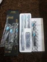 SEAGO-cepillo de dientes eléctrico recargable, compra uno y obtén uno gratis, 4 modos de viaje, con 3 cabezales, regalo