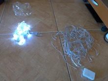 String-Light Led Curtain Christmas Garland Icicle 100leds Stage Garden Outdoor 220V Drop
