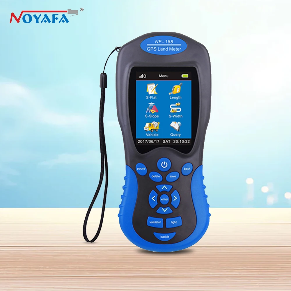 NOYAFA NF-188 GPS Measuring Land Meter Color Screen device survey equipment Receiver Area Measurement Measure Network tools |