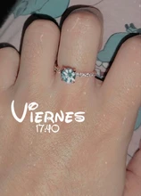 Anillo para mujeres de moda moderno, anillo de compromiso de circonita de cristal AAA blanca, regalo de joyería de boda, 2020