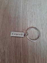 Llavero grabado personalizado para coche, Logo, número de placa, regalo personalizado, antipérdida, llavero con anilla P009C