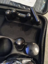 Pistola de masaje muscular de 16,8 V, masajeador de tejido profundo, 30 velocidades, de mano, Músculo de la espalda de hombros, alivio de tensión