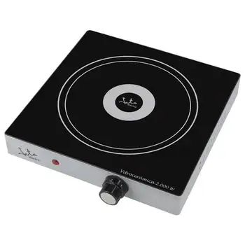 

Placa de inducción jata v139 - 2000w - ø180mm - termostato regulable - cuerpo metálico - protección sobrecalentamiento
