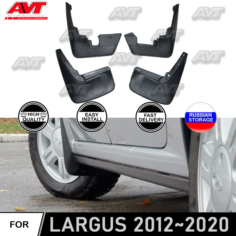 Брызговики для Lada Largus 2012-2019 декоративные стайлинга автомобиля аксессуары