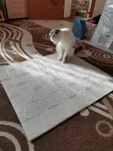 Foam Wallpaper Stickers Brick Self-Adhesive Bedroom Home-Decoration Living-Room Kids