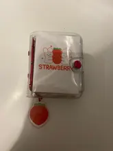 MINKYS-Mini cuaderno Kawaii de bolsillo, diario de hojas sueltas, libro de Agenda, regalo de cumpleaños, conjunto de papelería escolar coreana, 3 anillos