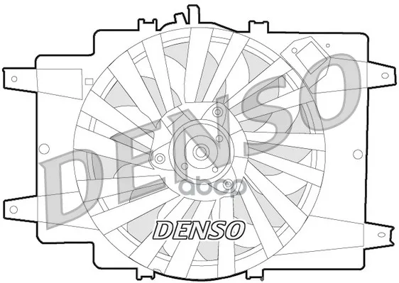Вентилятор Радиатора Denso арт. DER01008