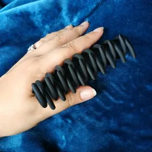 Pinzas de pelo acrílico con pasador para mujer y niña, accesorios para el cabello coreanos sólidos grandes para cabello, elegante glaseado, horquillas con pasador, 1 unidad