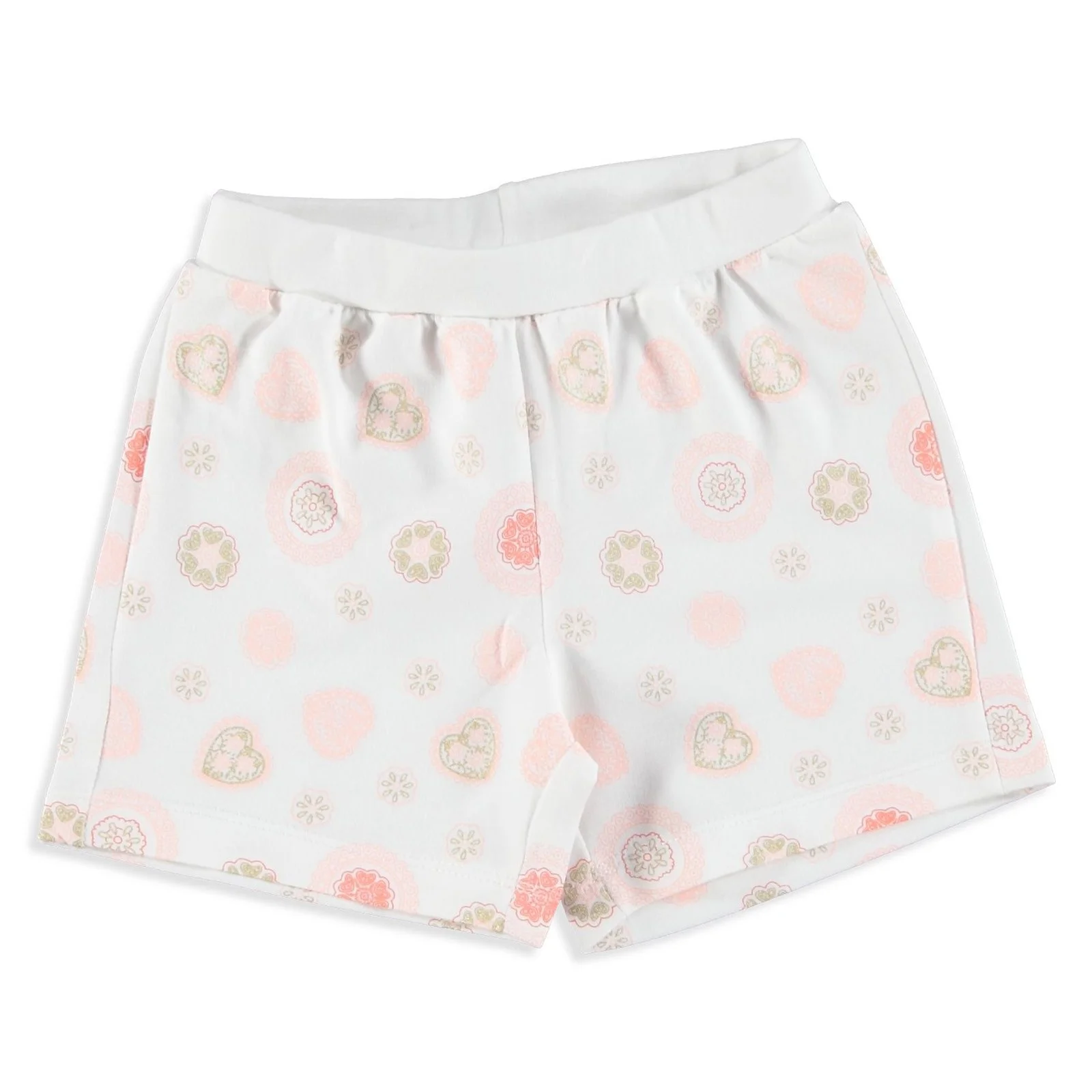 ebebek HelloBaby Little Birds Baby Girl Printed Short |