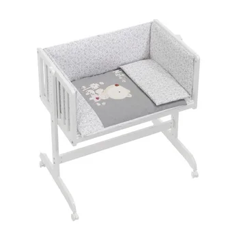 

Minicuna Hauck Lit D'appoint with Textile Nature Pink