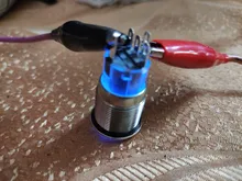 Interruptor de botón momentáneo de luz Led, pulsador eléctrico resistente al agua, 12v, 8/10/12/16/19/22mm, 220v, 24v, 3v