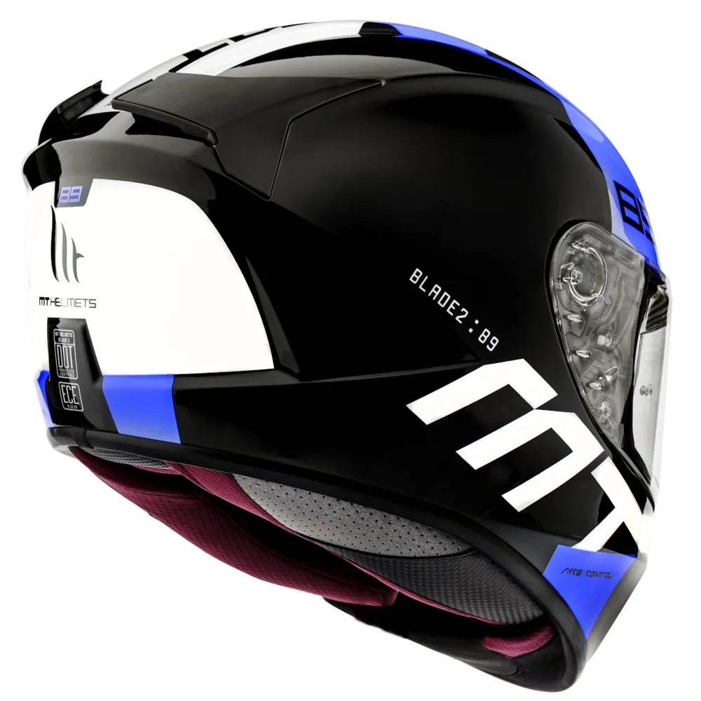 Helm Sepeda Motor MT Blade 2 SV 89 B3 