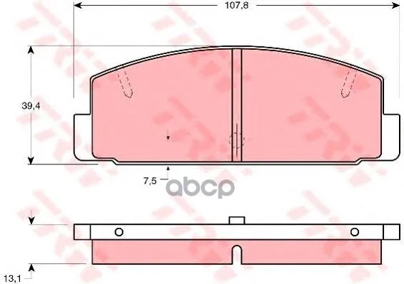 Gdb1027_=179 40=D3027-01=Y03-3027!Колодки Дисковые З Mazda 626