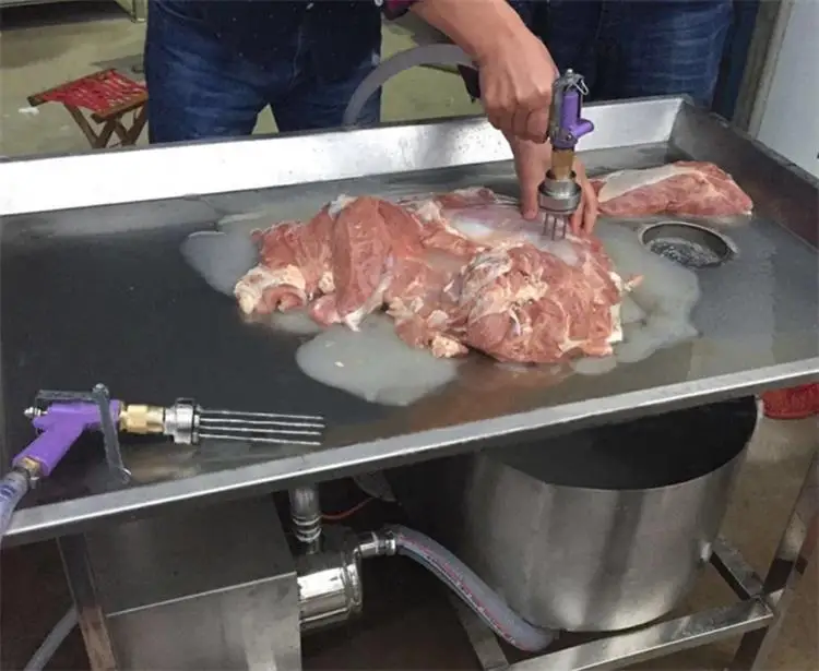 Ручная машина для инъекций солевого мяса говядины