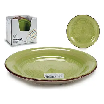 

Plate Green Stoneware Ø 19 cm