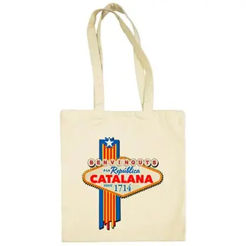 

Cloth bag Benvinguts to the Catalan Republic