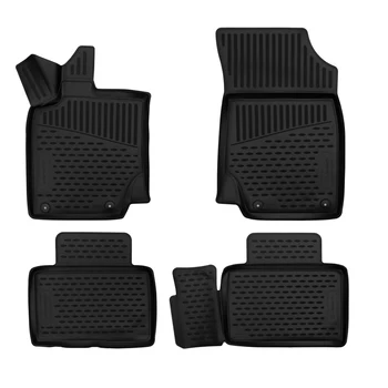 

Car Mats 3D salon GEELY Atlas, 2017-> 4 pcs/set (polyurethane) ELEMENT3D7518210k
