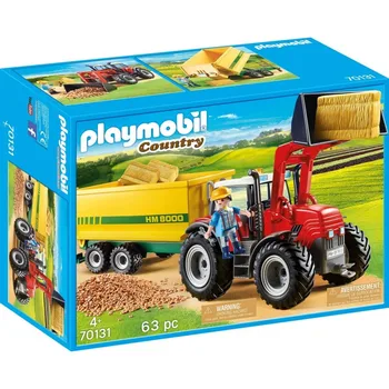 

PLAYMOBIL Country Tractor with trailer, from 4 years (70131)