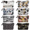 Design Cute Kawaii Cartoon Anime Cat Print Makeup Bag Women Fashion Cosmetic Bag Heat Transfer Women's Bag Portable Organizer 1