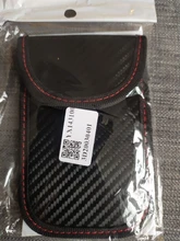 Bolsa de bloqueo de señal de llave de coche, bolso de Faraday, Fob, RFID